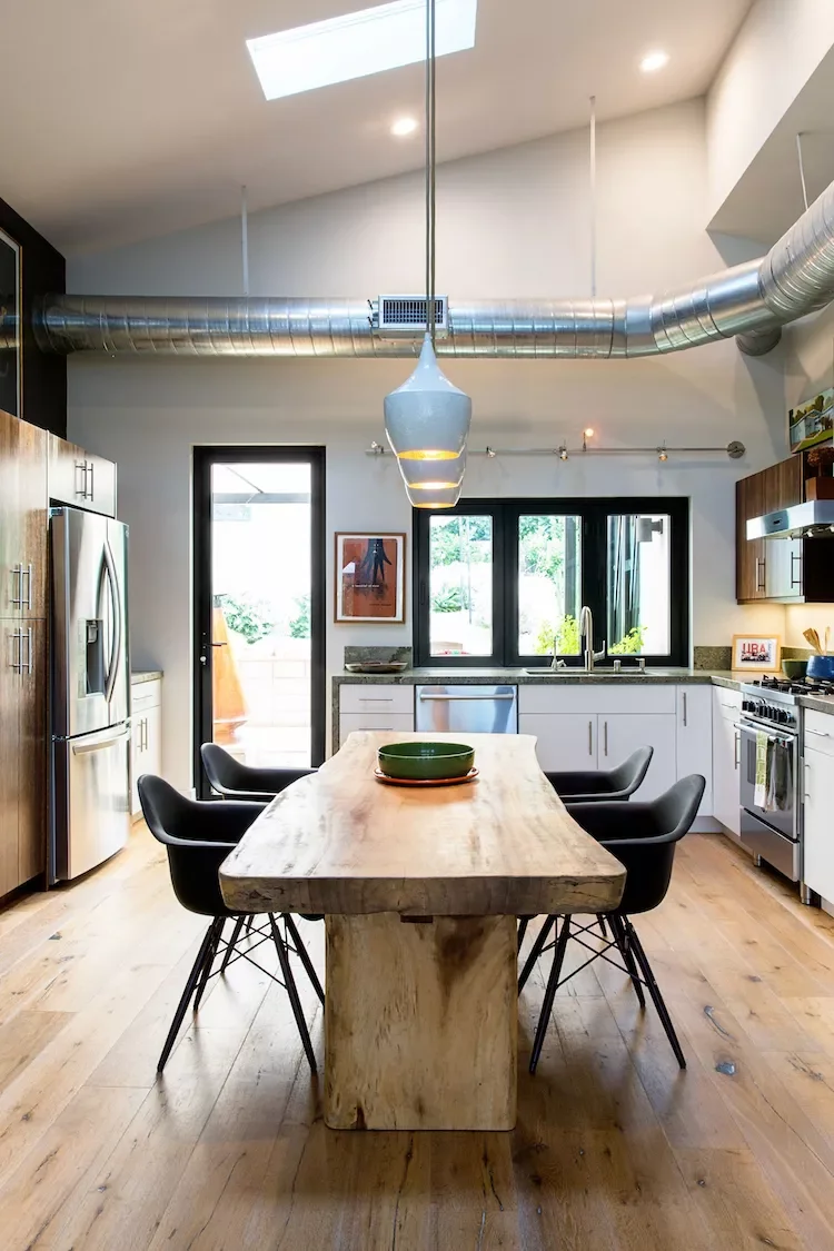 42 Gray Kitchen Ideas That Prove This Neutral Never Goes Out of Style Industrial Gray Kitchen