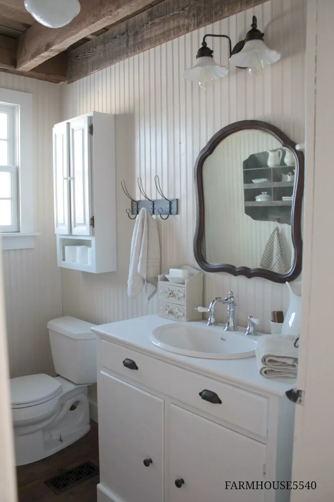 20 Creative Ways to Transform Your Bathroom with Beadboard 6 Infuse a Fully Farmhouse Beadboard Style
