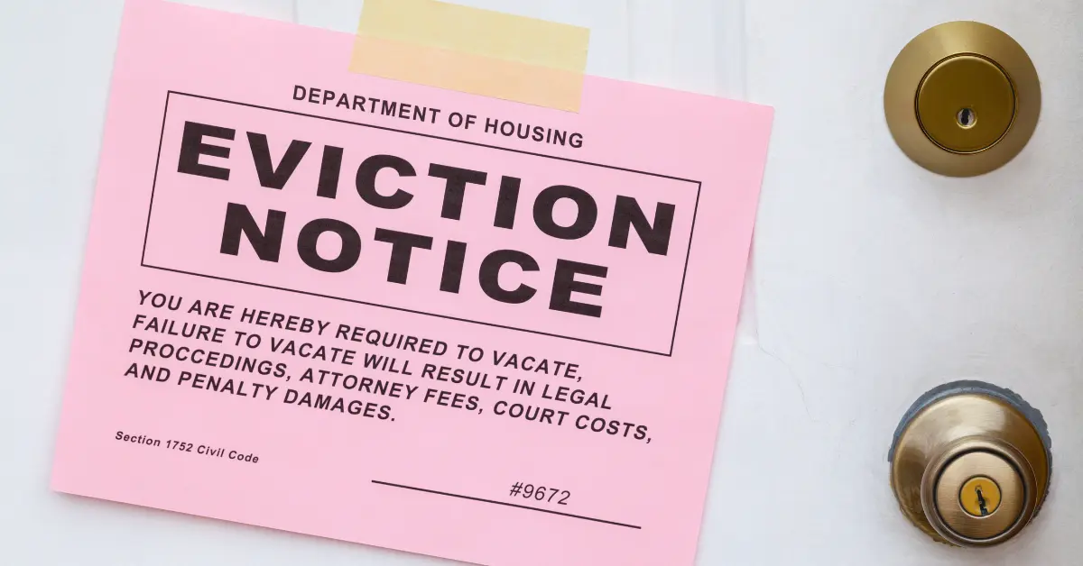 Initial Notice Requirements For Eviction Proceedings
