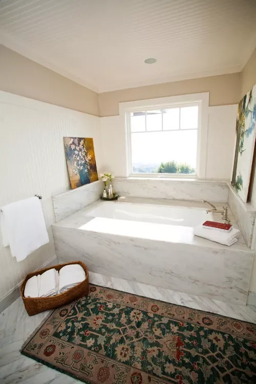 20 Creative Ways to Transform Your Bathroom with Beadboard 10 Install Almost All-Over Beadboard