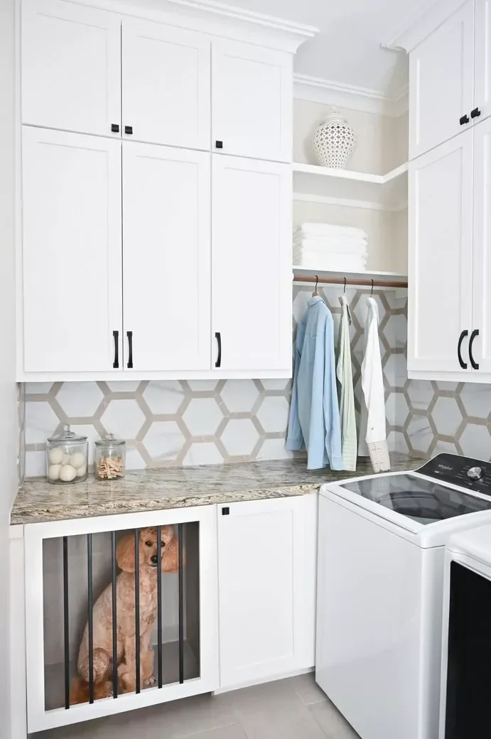 42 Brilliant Laundry Room Organization Solutions to Try This Season Install Corner Shelves