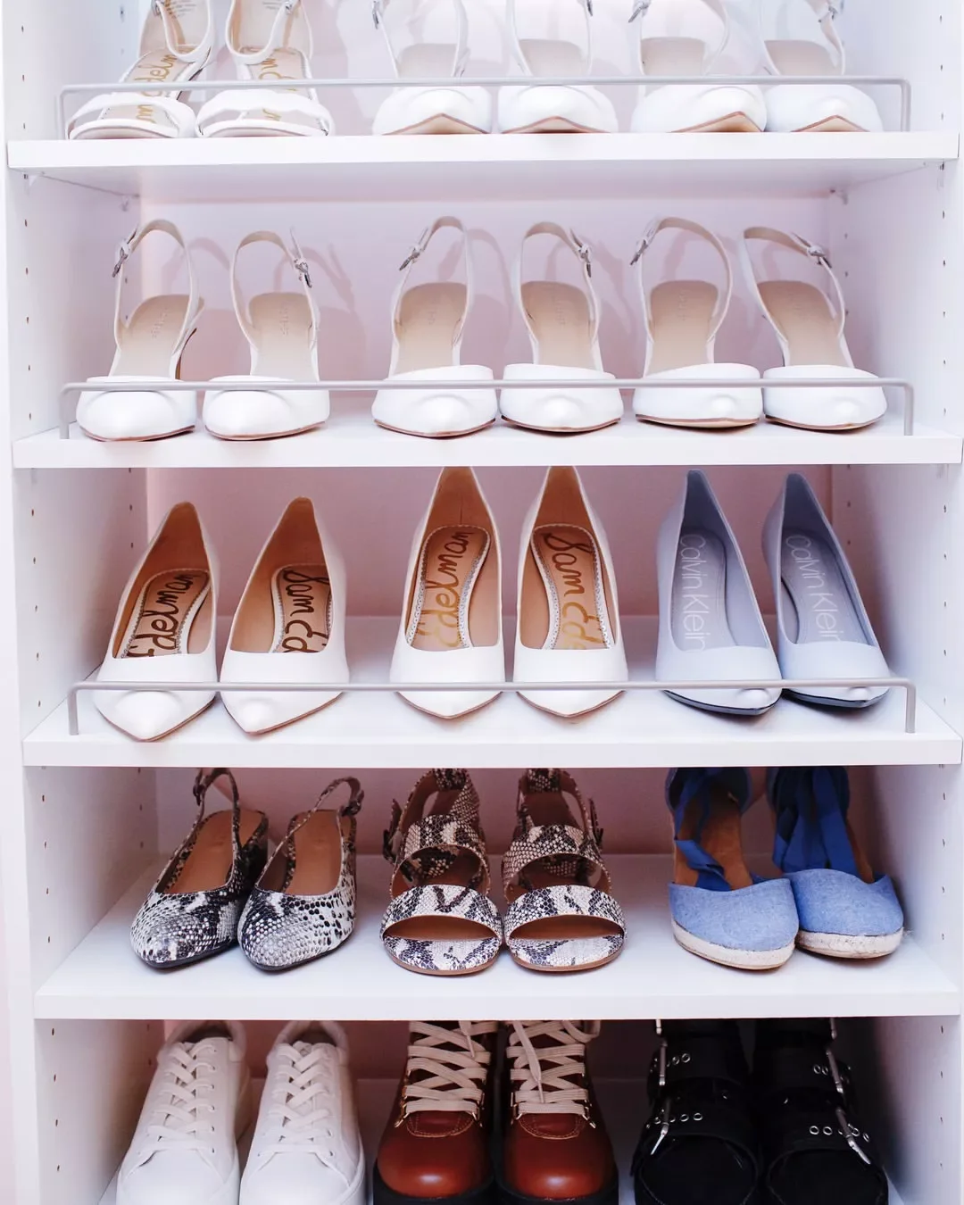 36 Smart Shoe Storage Solutions That Transform Cluttered Spaces Install Metal Rods