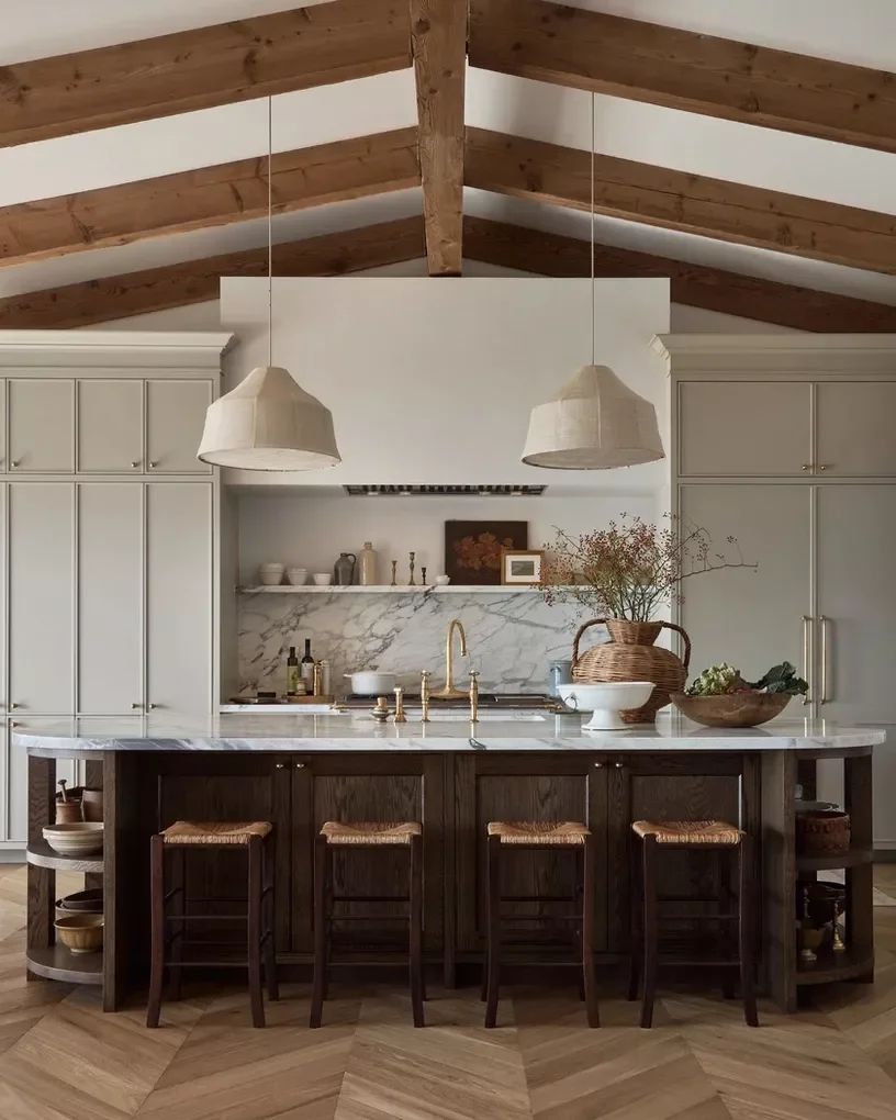 23 Cozy Country Kitchen Ideas That Create Instant Warmth 17 Install Modern Storage