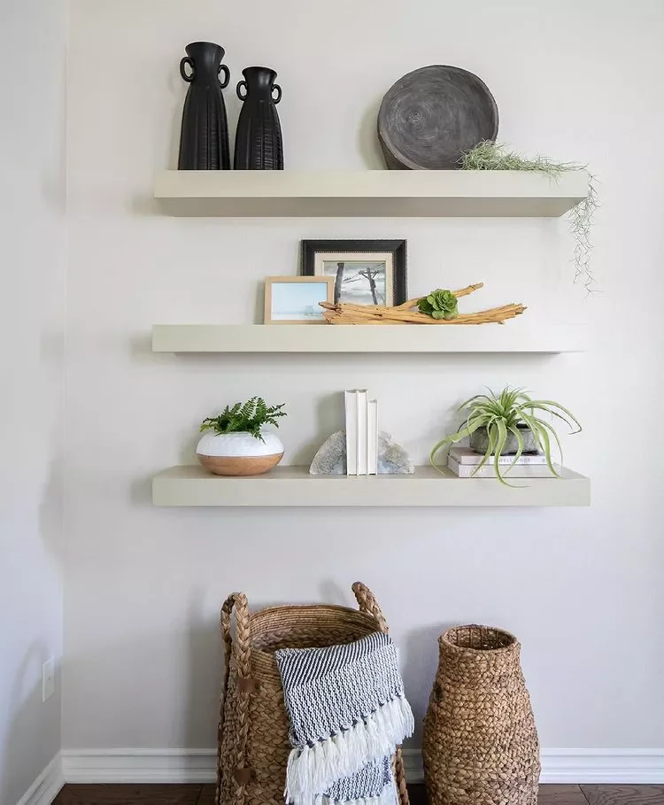 47 Brilliant Small Living Room Ideas That Make Every Square Foot Count 17 Install Open Shelving