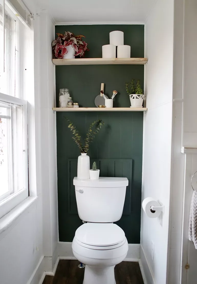 43 Smart Bathroom Storage Solutions That Maximize Every Inch Install Over-the-Toilet Built-Ins