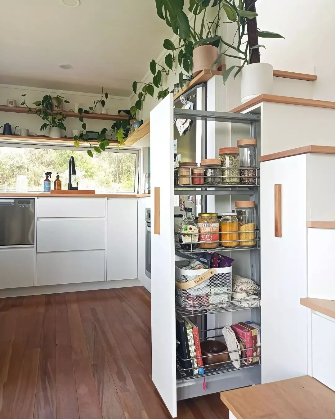 Install Pull-Out Cabinets
