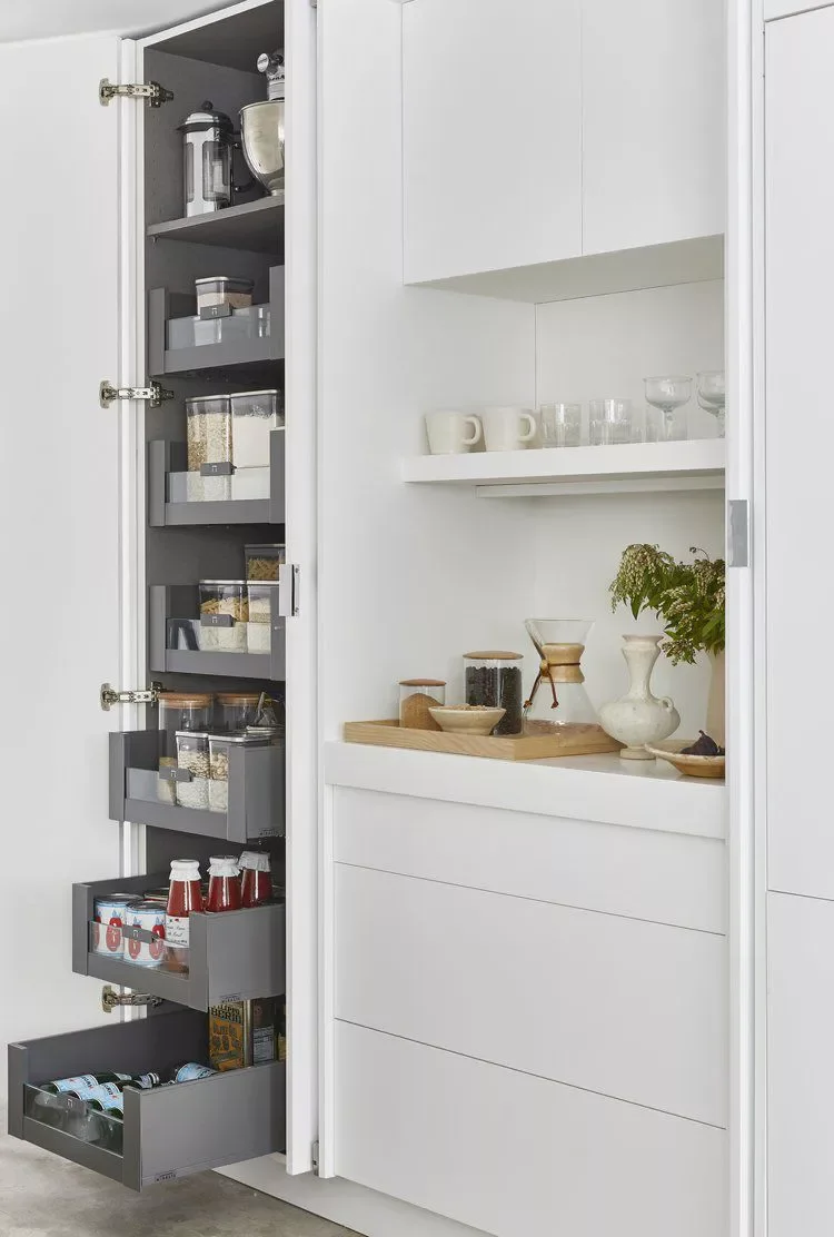 58 Smart Kitchen Organization Ideas That Will Transform Your Space Into a Clutter-Free Haven Install Pull-Out Drawers