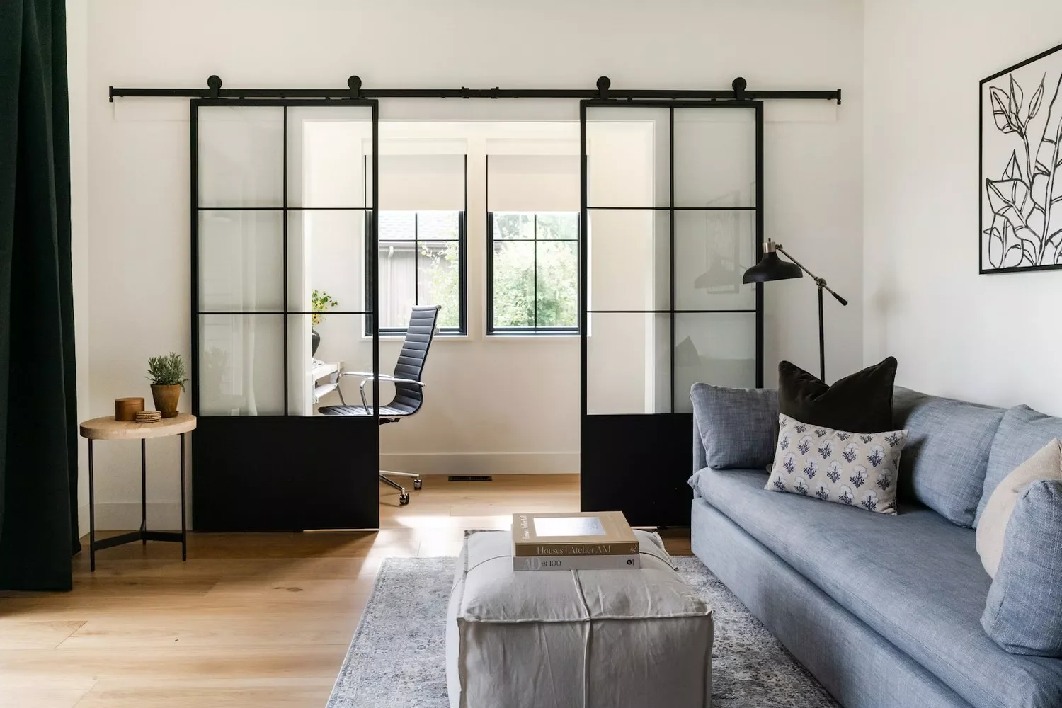 45 Creative Home Office Decorating Ideas That Transform Your Workspace Install Sliding Doors