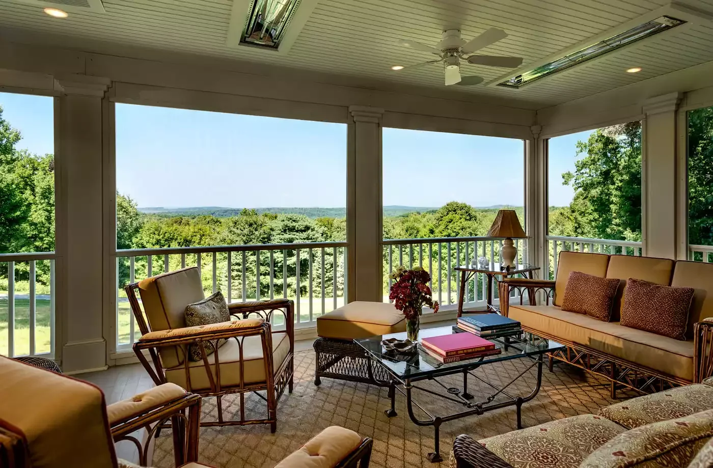 62 Stunning Screen Porch Ideas to Create the Perfect Indoor-Outdoor Retreat Install Smart Screens