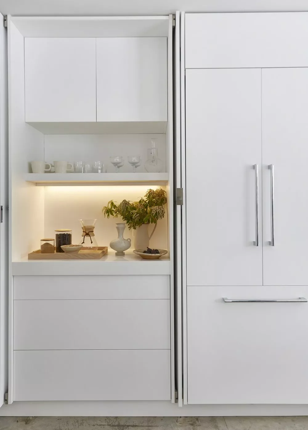 60 Smart Kitchen Cabinet Organization Ideas That Will Transform Your Space Install Under-Shelf Lights
