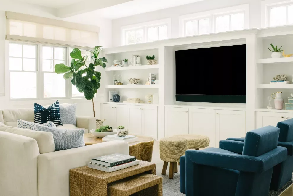 25 Stunning White Living Room Ideas That Transform Your Space 6 Install White Built-Ins