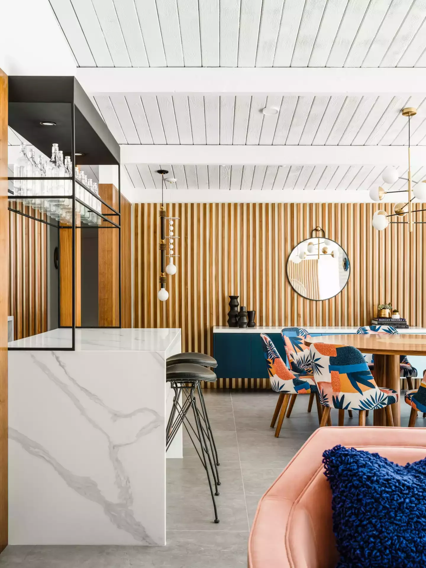 55 Wood Slat Wall Accent Ideas That Make Any Room Look Incredible Install a Backdrop Wall