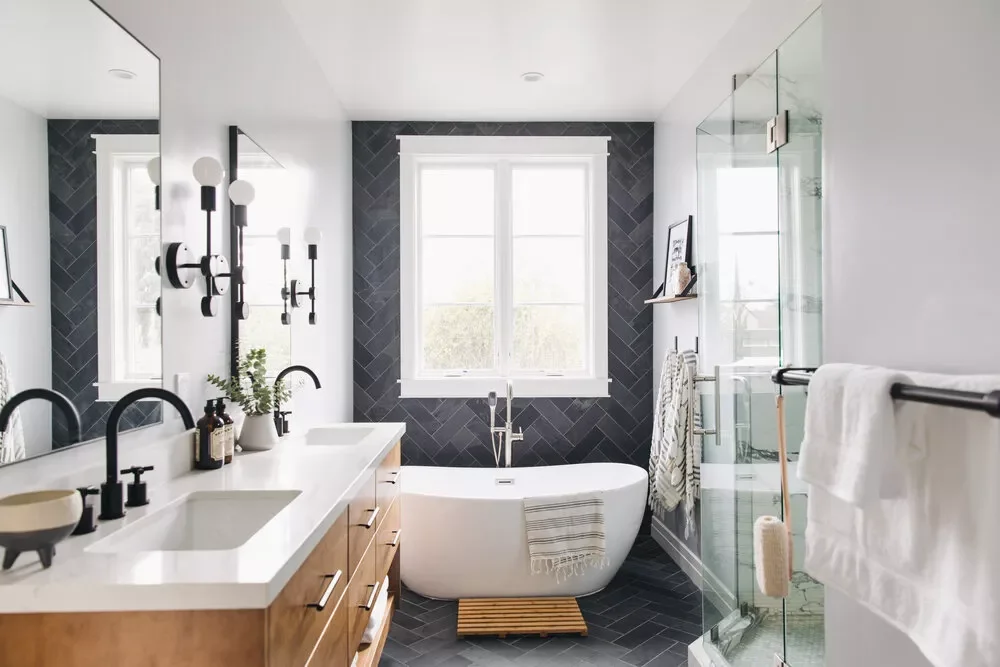 47 Stunning Subway Tile Ideas That'll Transform Your Space From Timeless to Trendy 3 Install a Bathtub Backsplash