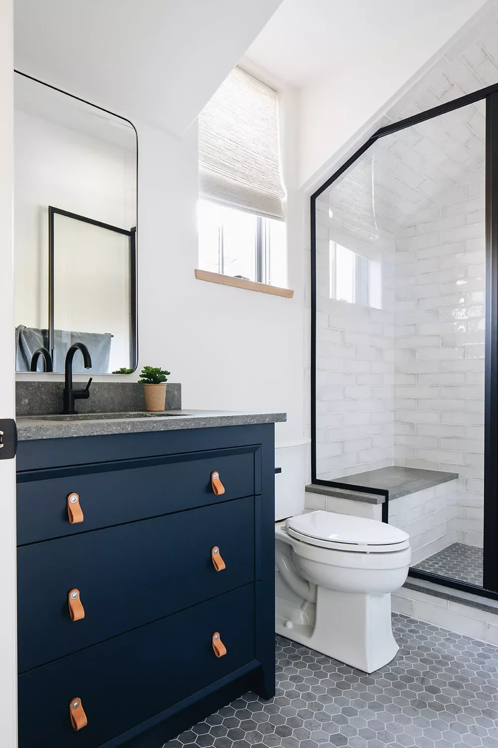 26 Beautiful Walk-In Shower Ideas to Transform Your Small Bathroom 26 Install a Built-In Bench
