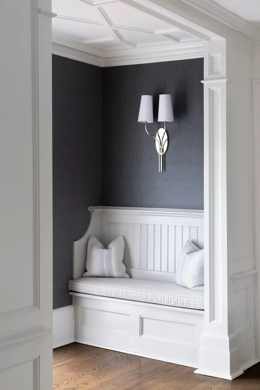 26 Stunning Hallway Decorating Ideas to Transform Your Home's Passageways 19 Install a Built-In Bench