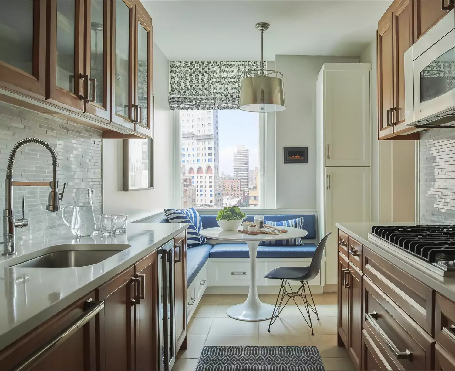 71 Brilliant Small Kitchen Ideas That Maximize Style and Function Install a Corner Banquette