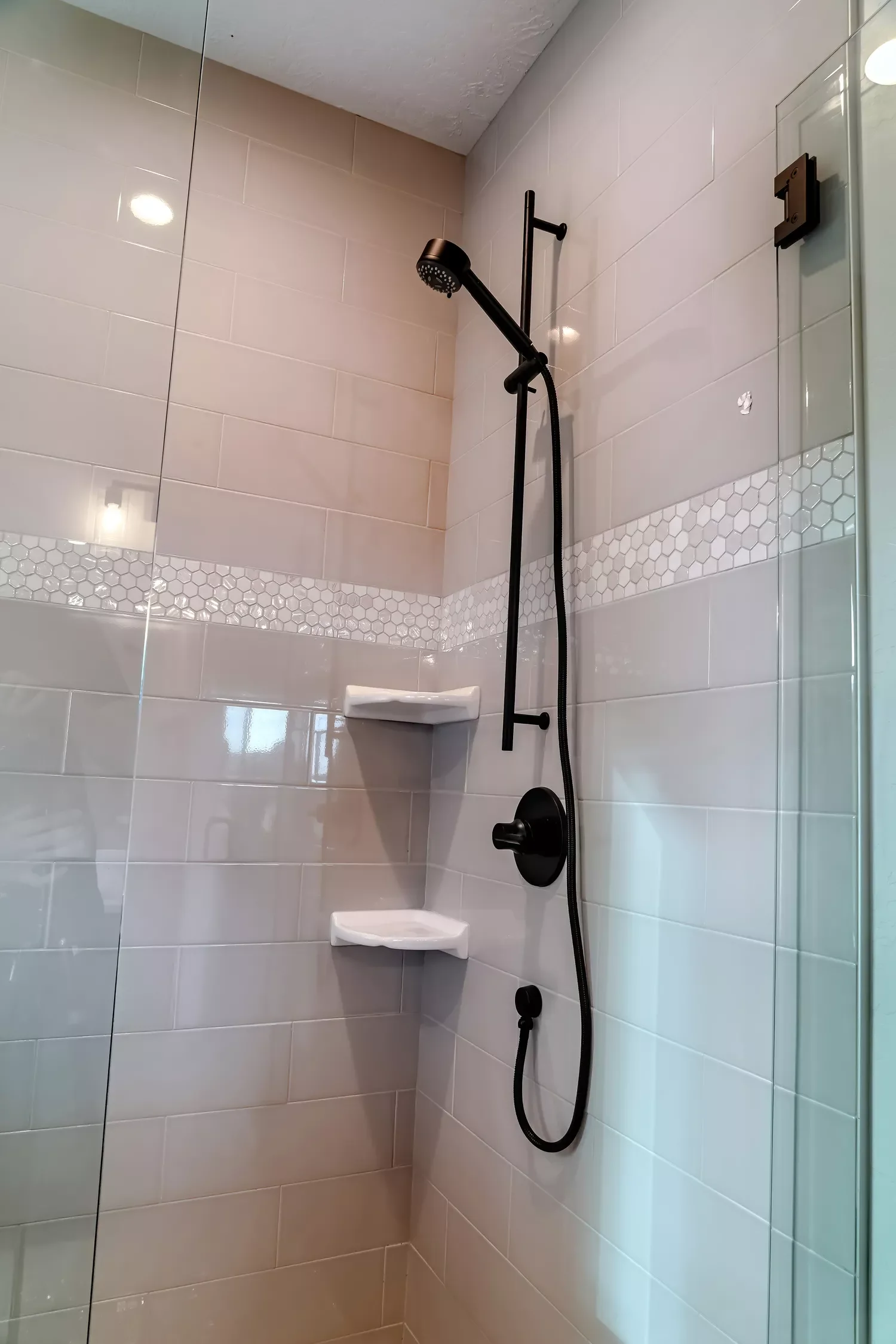 19 Brilliant Shower Storage Solutions That'll Transform Your Bathroom Install a Couple of Corner Shelves