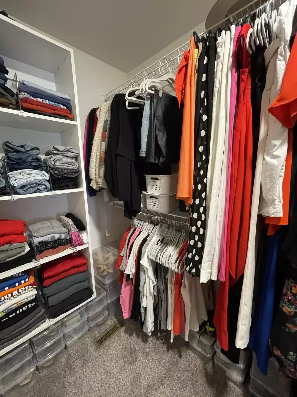 20 Clever Attic Closet Solutions That Transform Slanted Ceilings Into Storage Gold Install a Double-Rod System