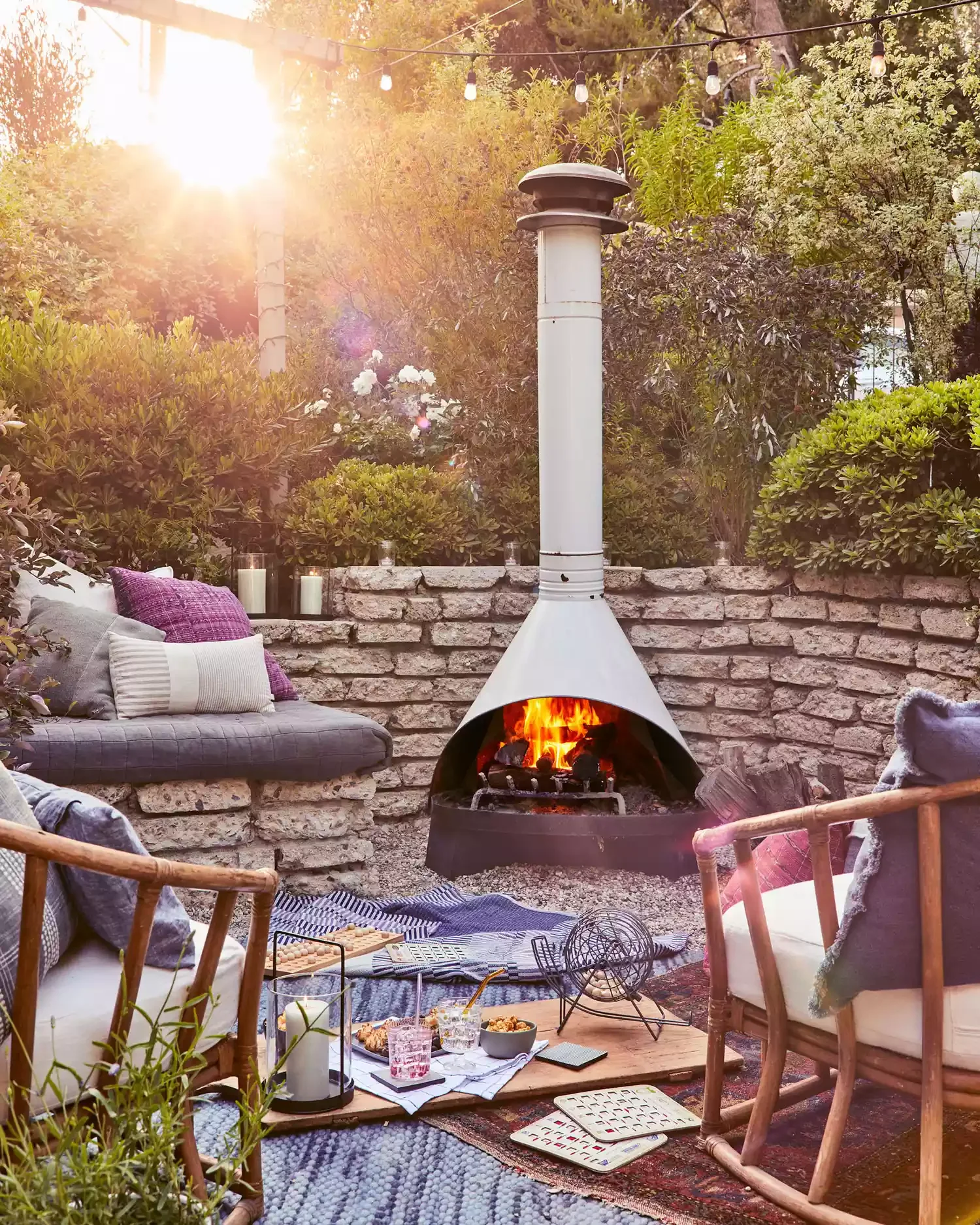 43 Budget-Friendly Small Patio Ideas That'll Transform Your Outdoor Space 28 Install a Fireplace