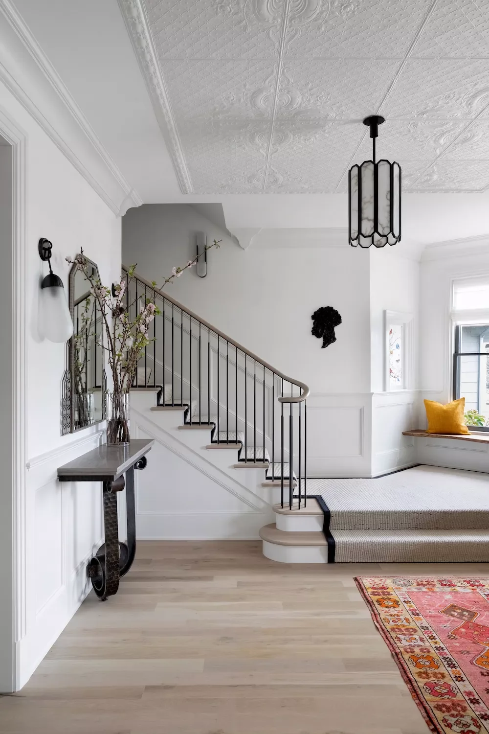 36 Cozy Window Seat Ideas That Will Transform Any Space in Your Home 8 Install a Foyer Window Seat
