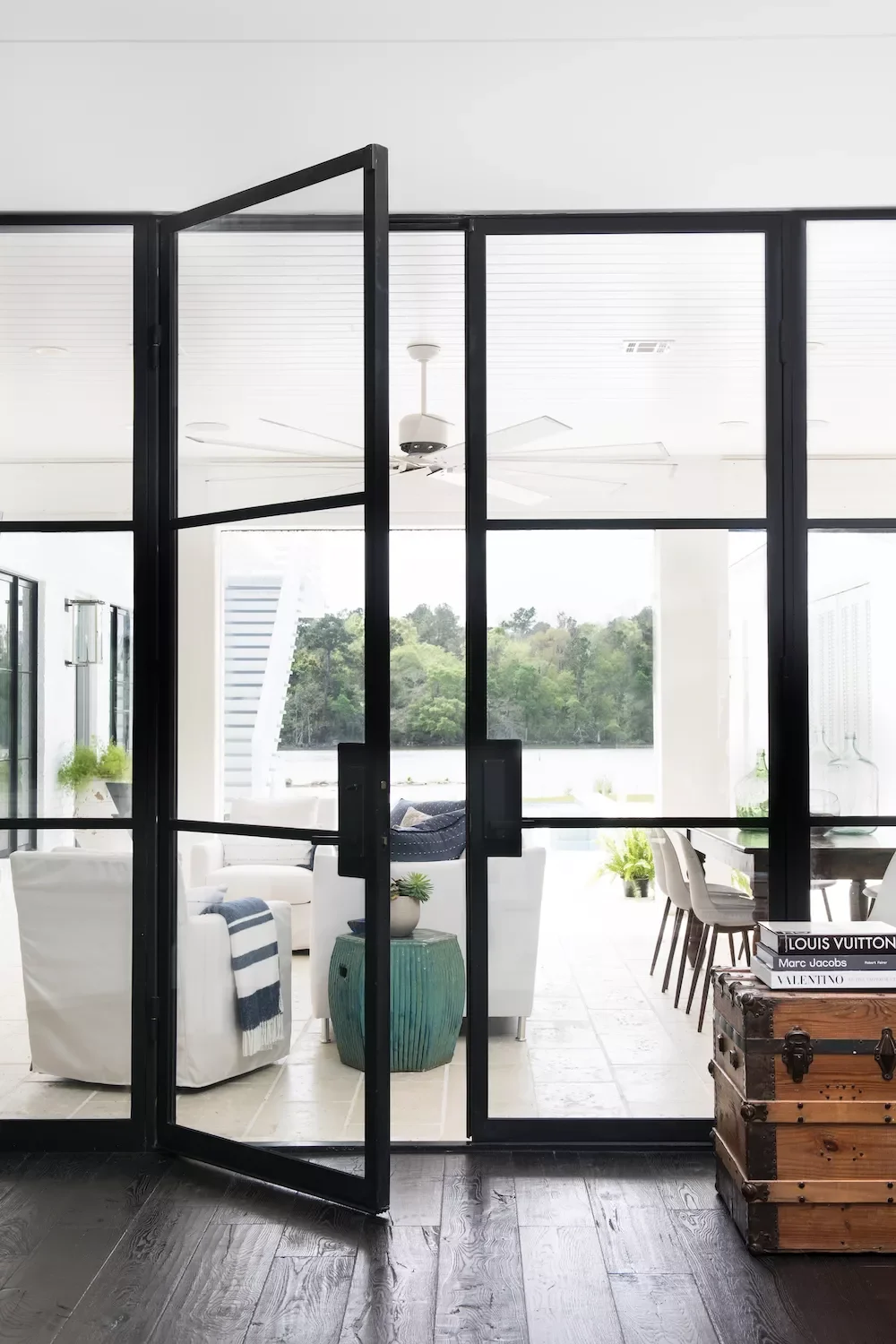 68 Stunning Patio Ideas That Will Transform Your Outdoor Space 36 Install a Glass Door