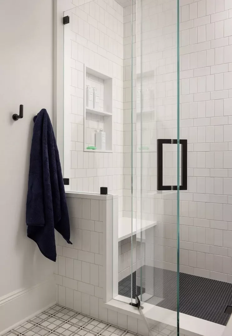 26 Beautiful Walk-In Shower Ideas to Transform Your Small Bathroom 3 Install a Glass Door