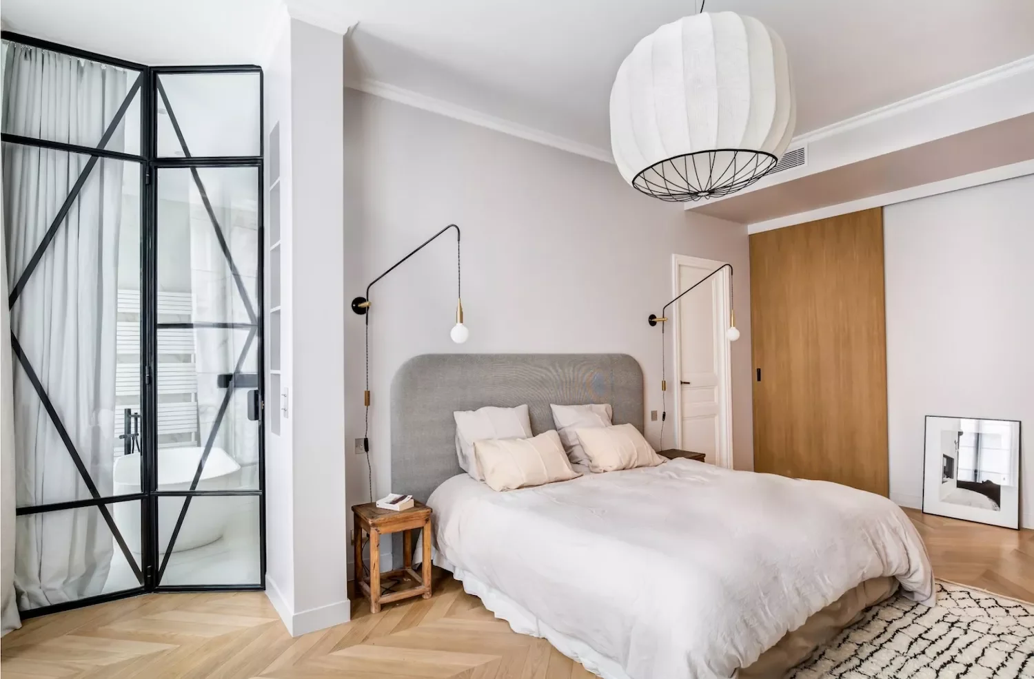 85 Stunning Primary Bedroom Design Ideas to Transform Your Space Install a Glass Door