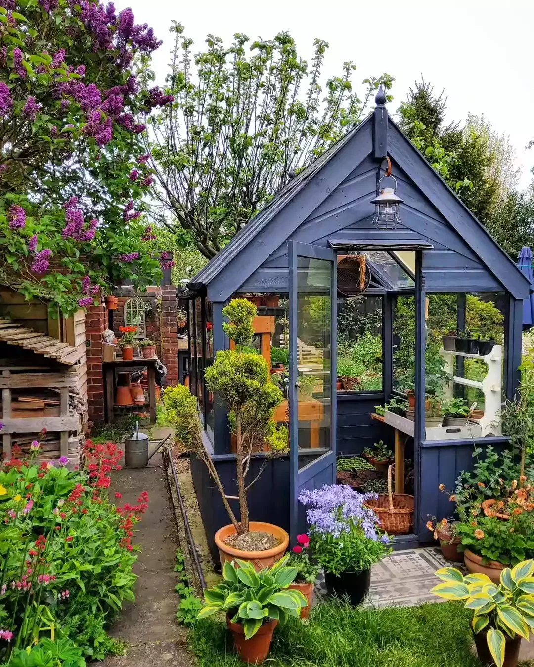 35 Enchanting Cottage Garden Ideas That Transform Your Outdoor Space Into a Magical Retreat Install a Greenhouse to Work In