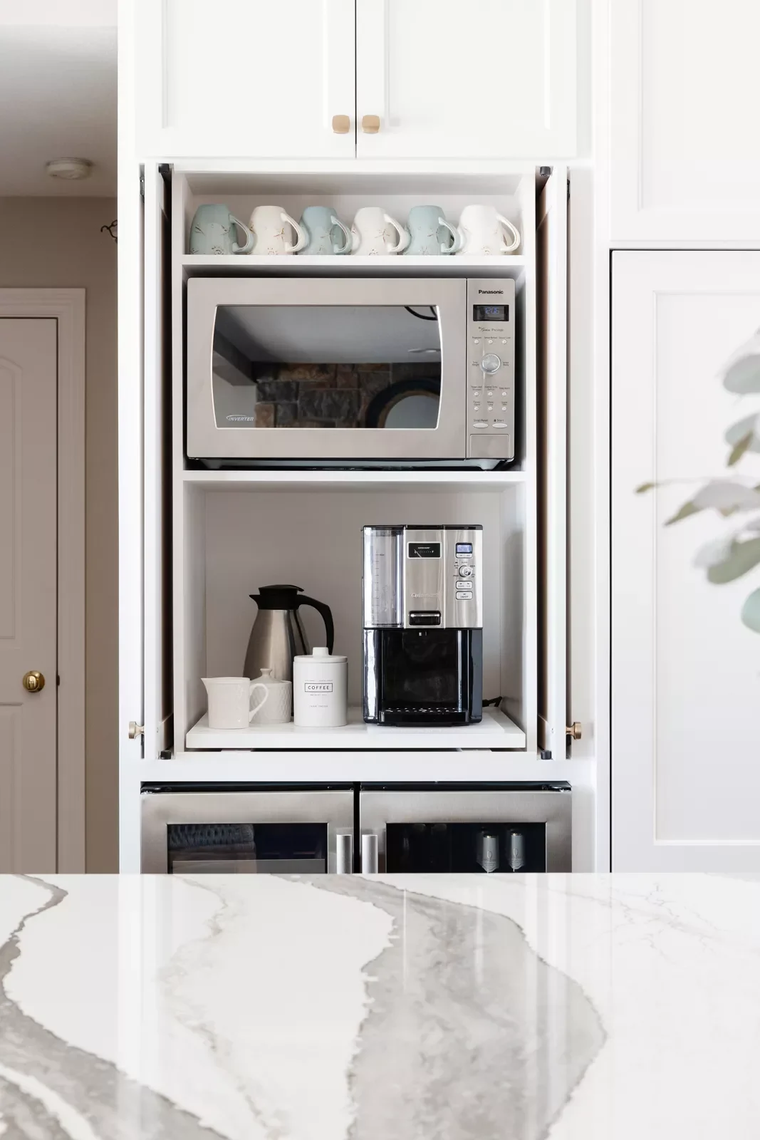 60 Smart Kitchen Cabinet Organization Ideas That Will Transform Your Space Install a Microwave Cabinet