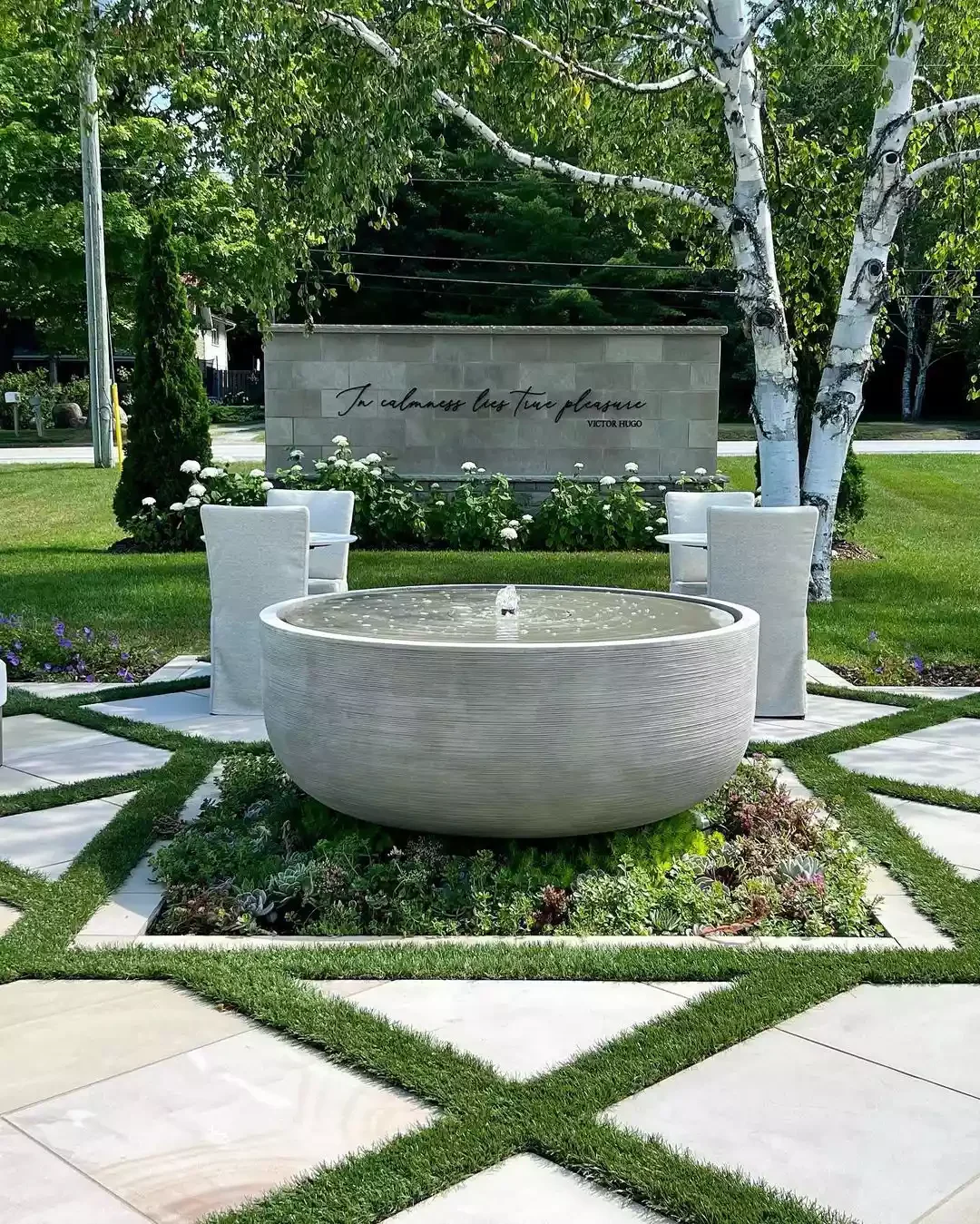 Install a Modern Water Feature