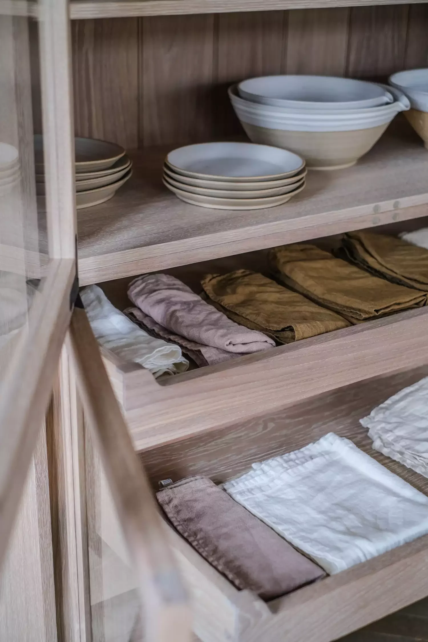 60 Smart Kitchen Cabinet Organization Ideas That Will Transform Your Space Install a Napkin Drawer