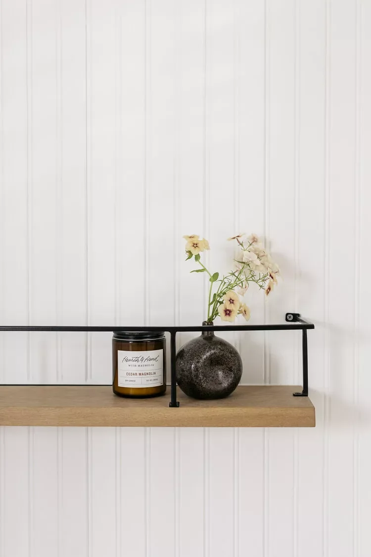 43 Smart Bathroom Storage Solutions That Maximize Every Inch Install a Narrow Hanging Shelf