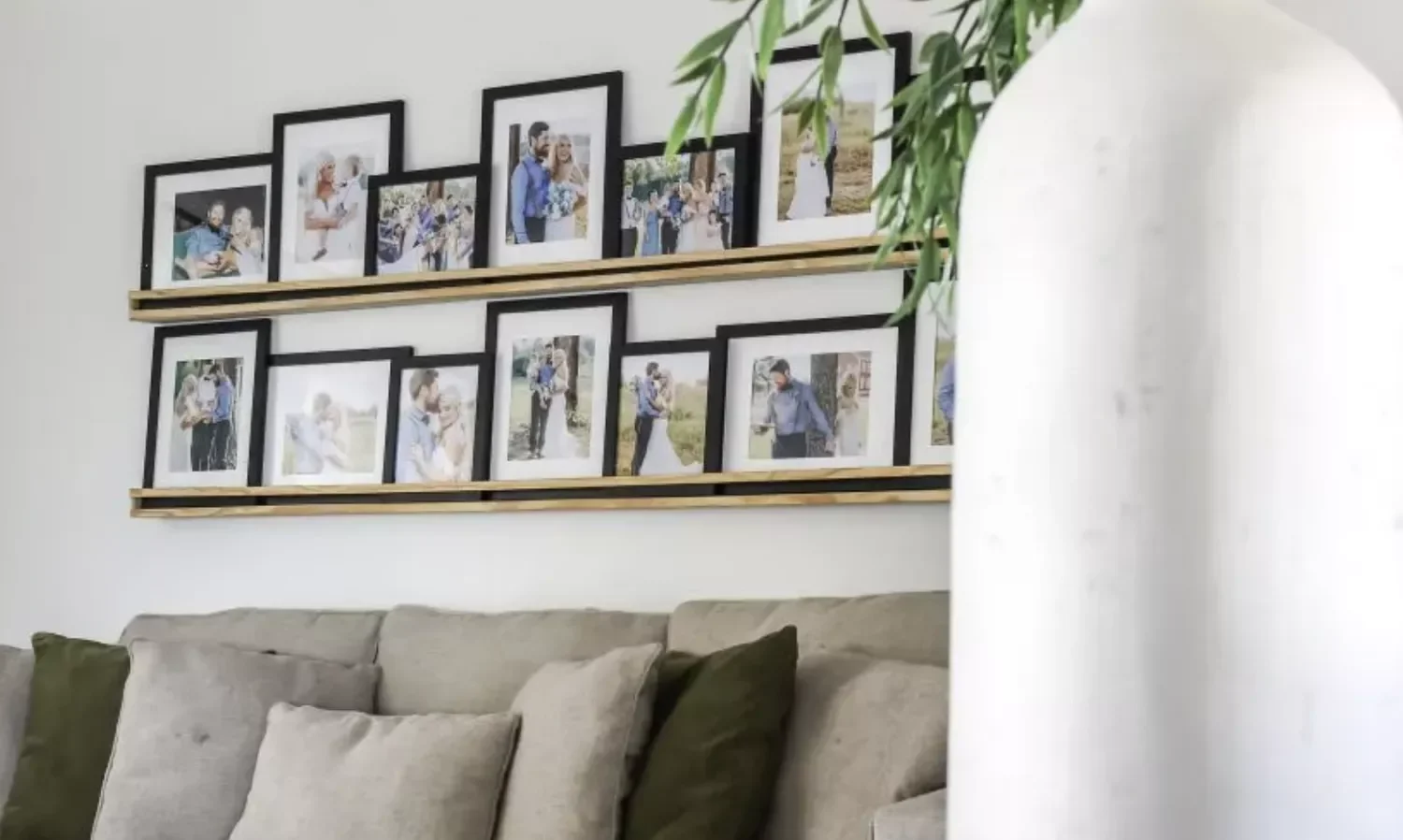 22 Creative Ways to Display Your Favorite Photos at Home Install a Picture Ledge