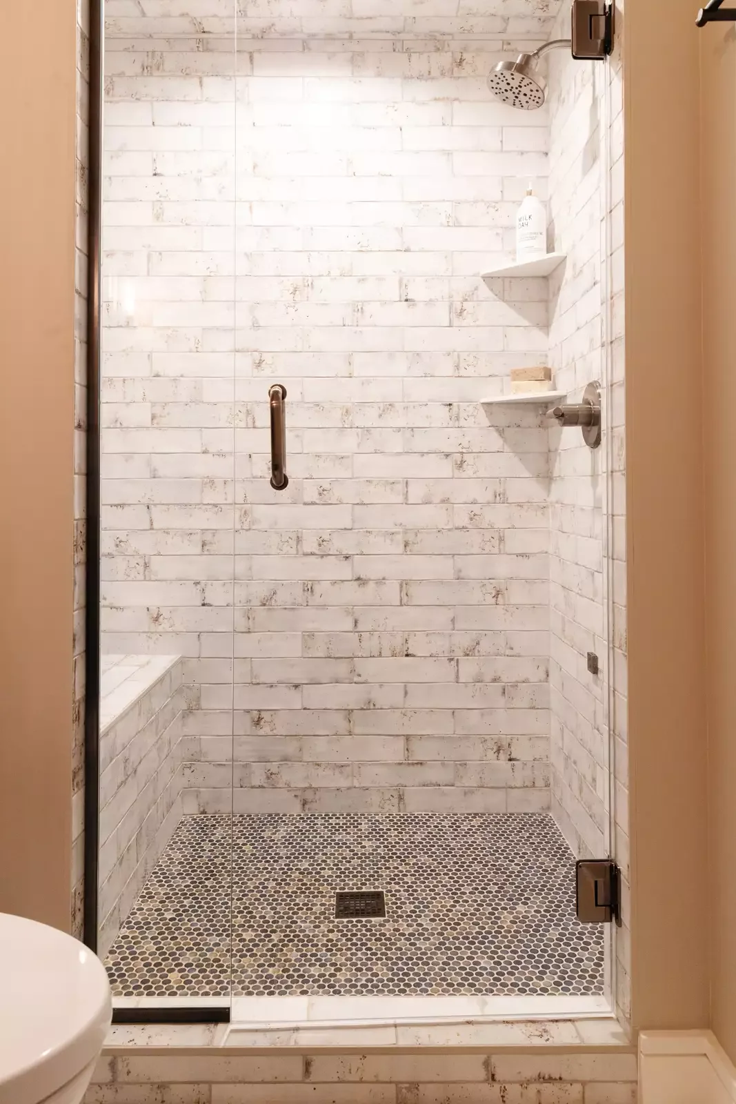 76 Brilliant Finished Basement Design Ideas That Actually Work Install a Resort-Style Shower