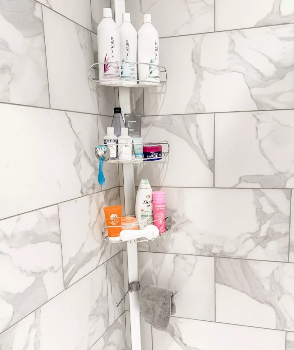 30 Brilliant Storage Solutions to Transform Your Small Apartment Install a Shower Caddy