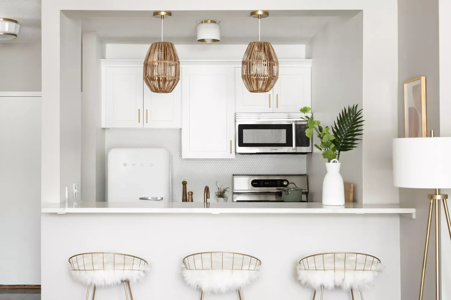 76 Brilliant Finished Basement Design Ideas That Actually Work Install a Small Kitchen
