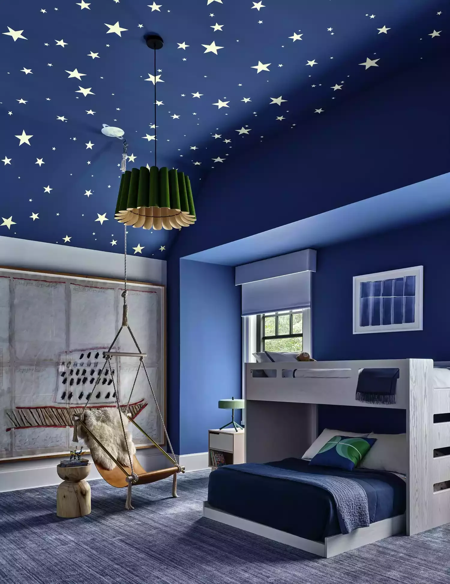 52 Creative and Stylish Teen Bedroom Design Ideas 10 Install a Starry Sky Ceiling