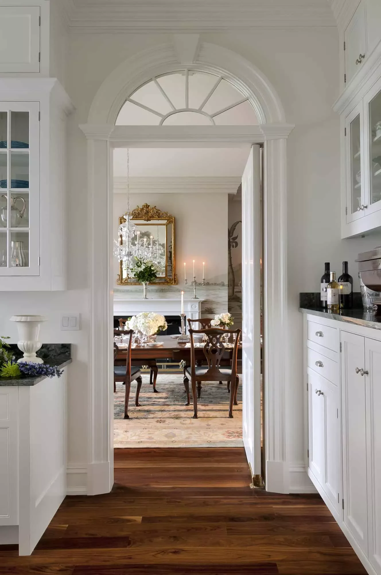 43 Butler's Pantry Ideas That Transform Your Kitchen Storage Into Stylish Function Install a Swinging Door