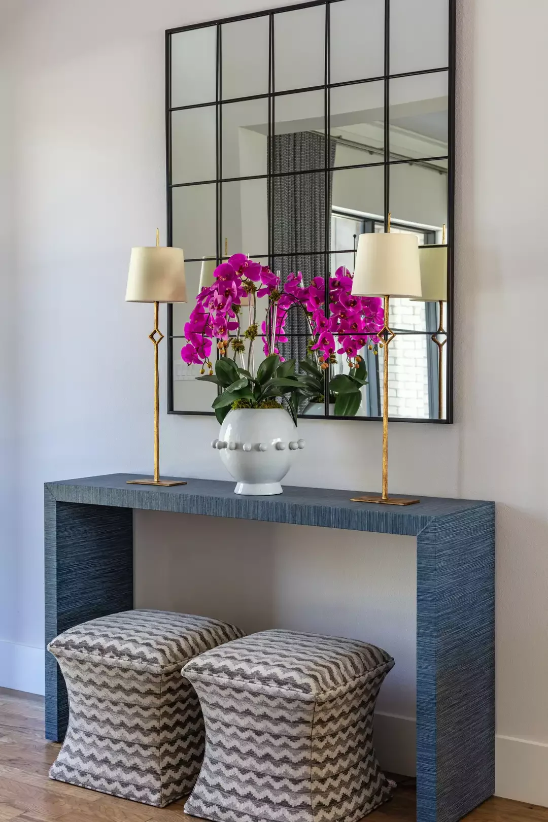 51 Stunning Entryway Mirror Ideas That Will Transform Your Space Install a Windowpane Mirror