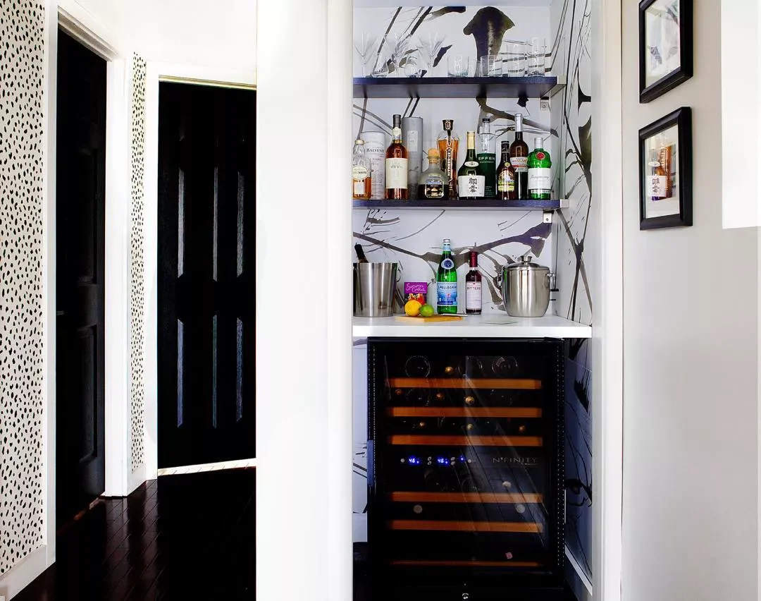 75 Stunning Home Bar Ideas to Transform Your Space Into an Entertainment Haven 40 Install a Wine Fridge