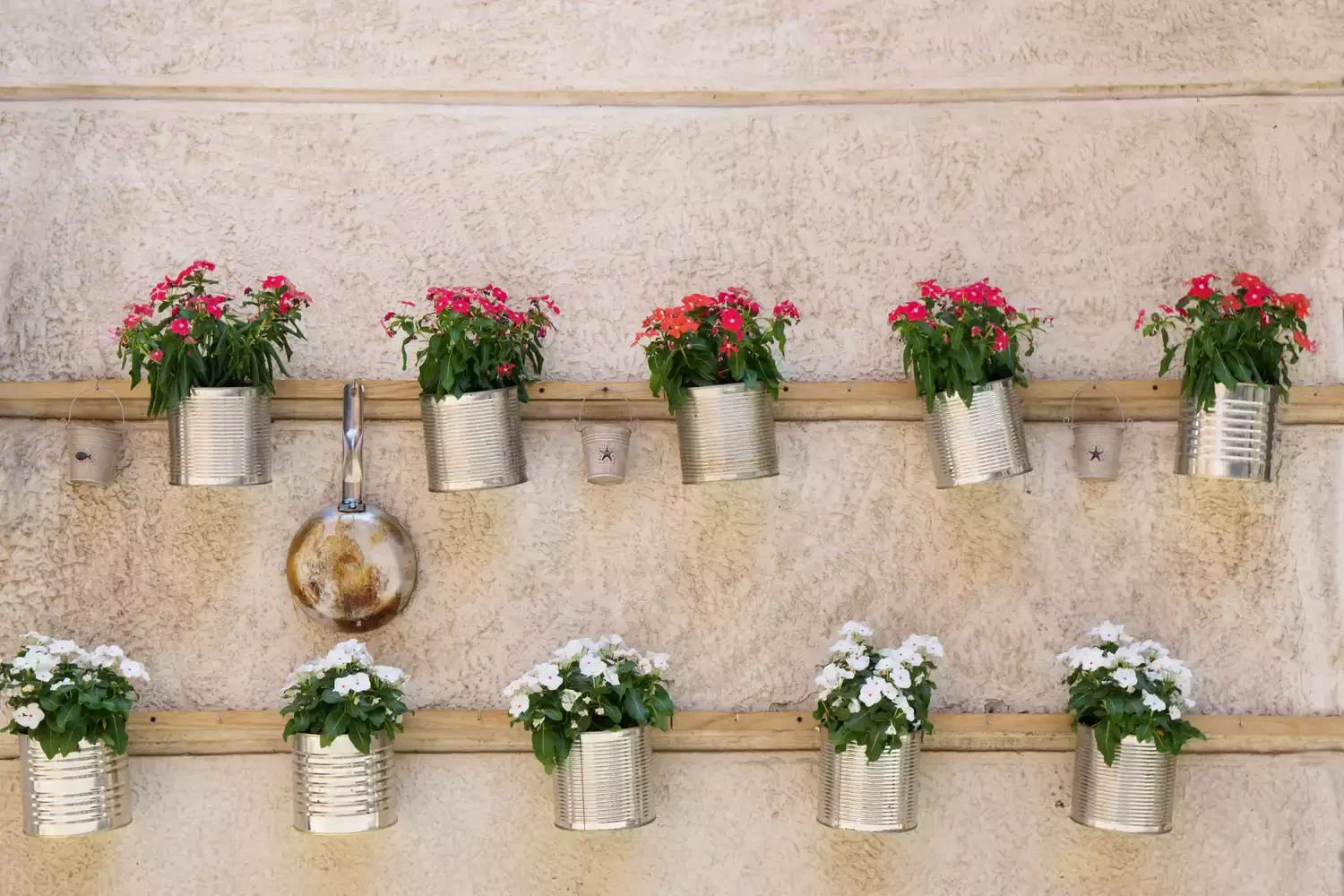 Install a Wood Board for Planter Hooks