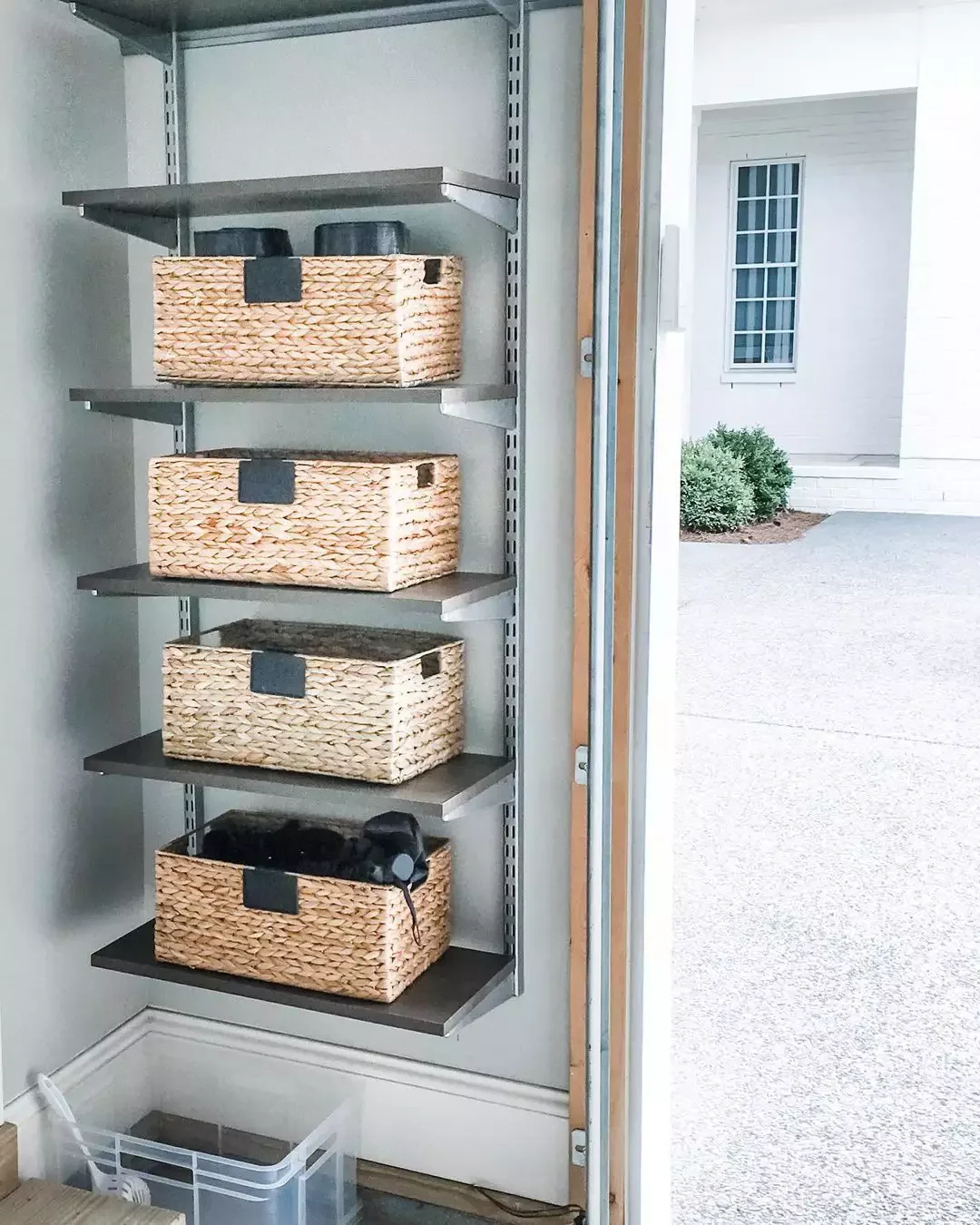 49 Brilliant Storage Solutions to Transform Every Room in Your Home Install for Shelves Near Garage or Mudroom Door