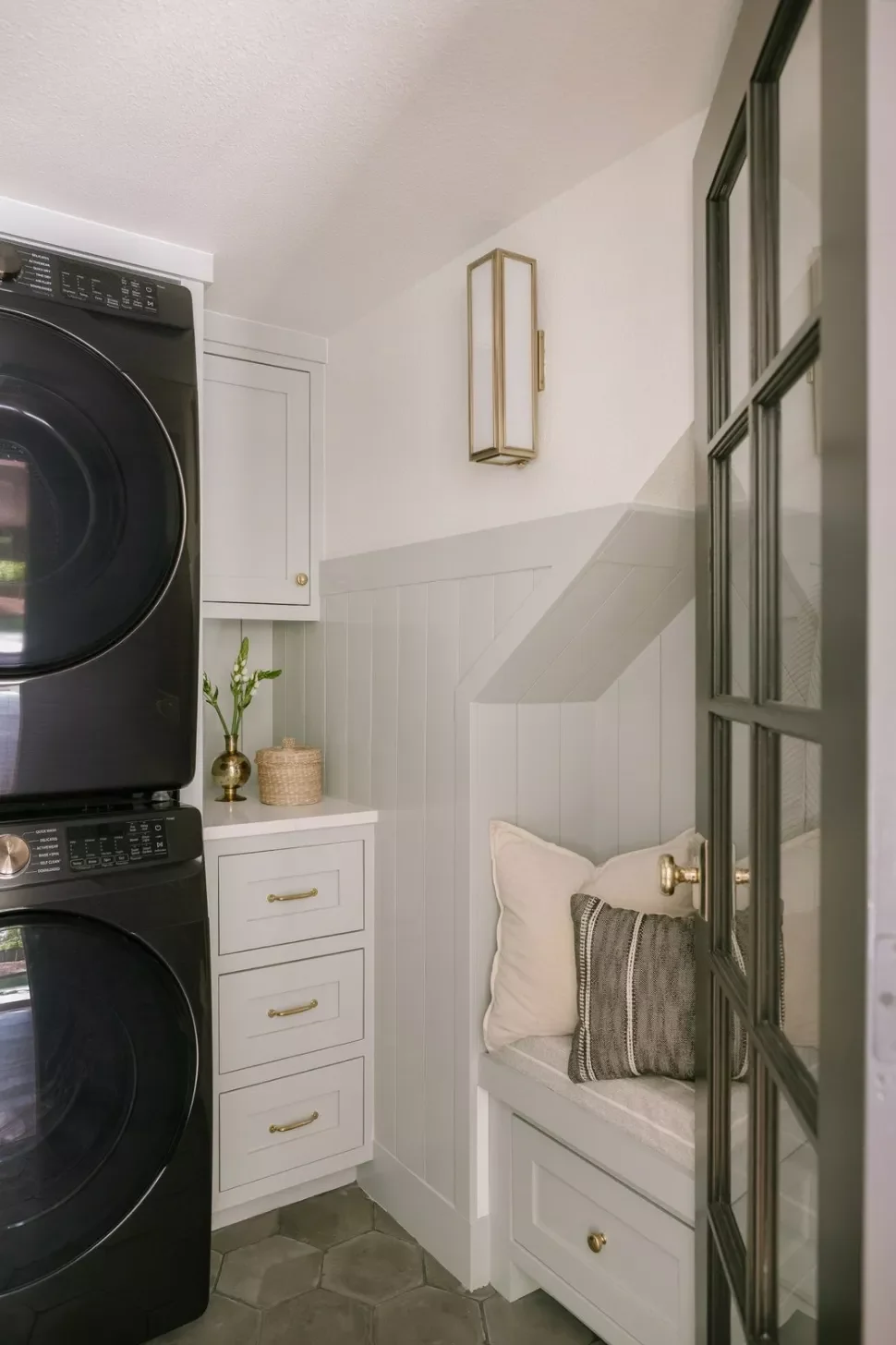 35 Creative Shiplap Half Wall Ideas That Transform Every Room 18 Integrate a Built-In Niche