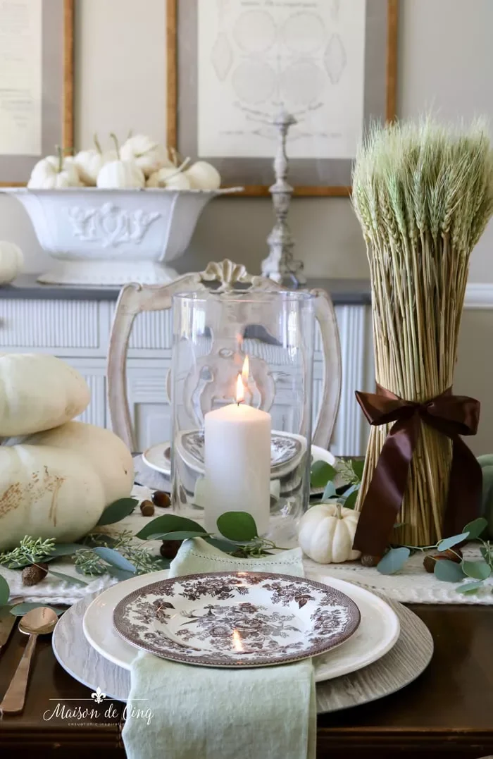 78 Beautiful Fall Table Decorating Ideas to Transform Your Seasonal Celebrations 59 Introduce Earth Tones
