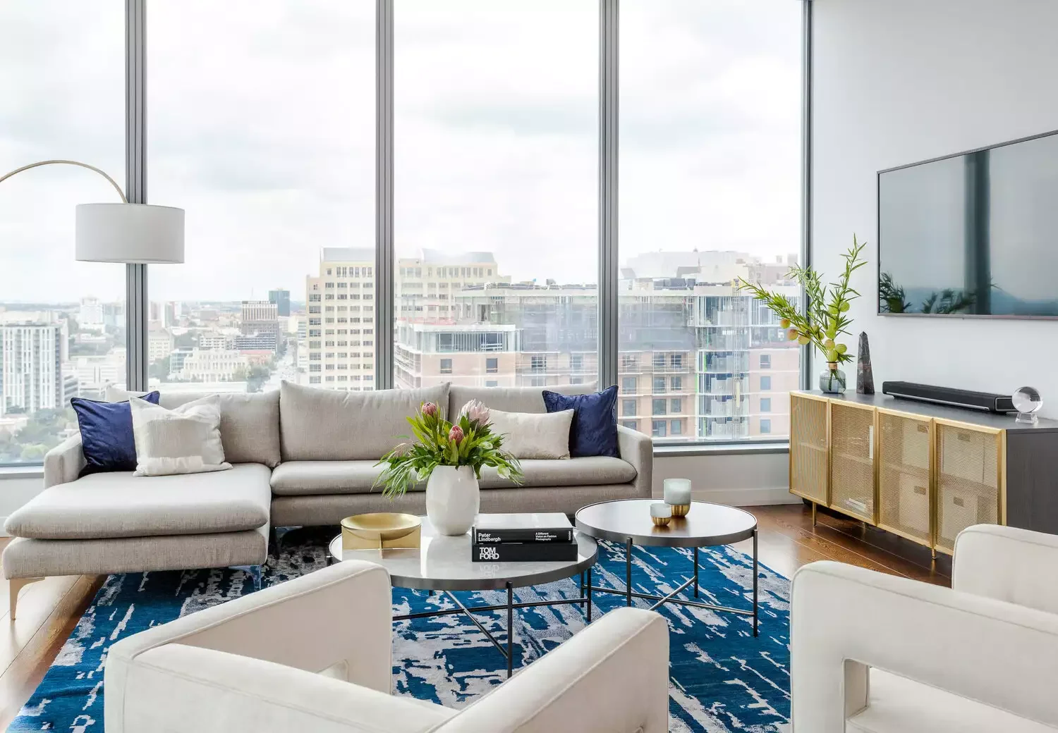 30 Gorgeous Living Room Rug Ideas That Will Transform Your Space This Year Introduce a Little Color