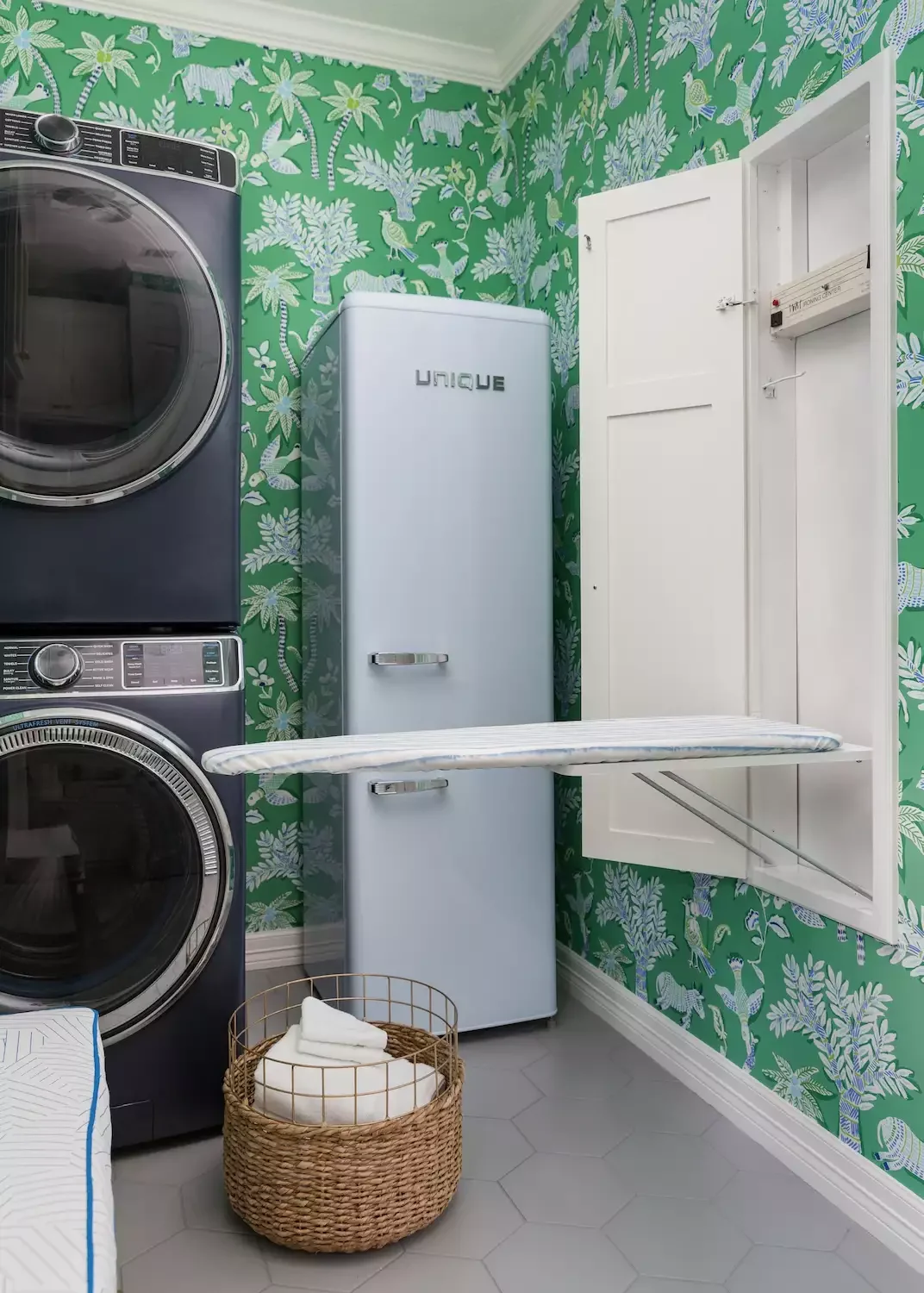 26 Stunning Laundry Room Cabinet Ideas That'll Transform Your Space Ironing Board Cabinet