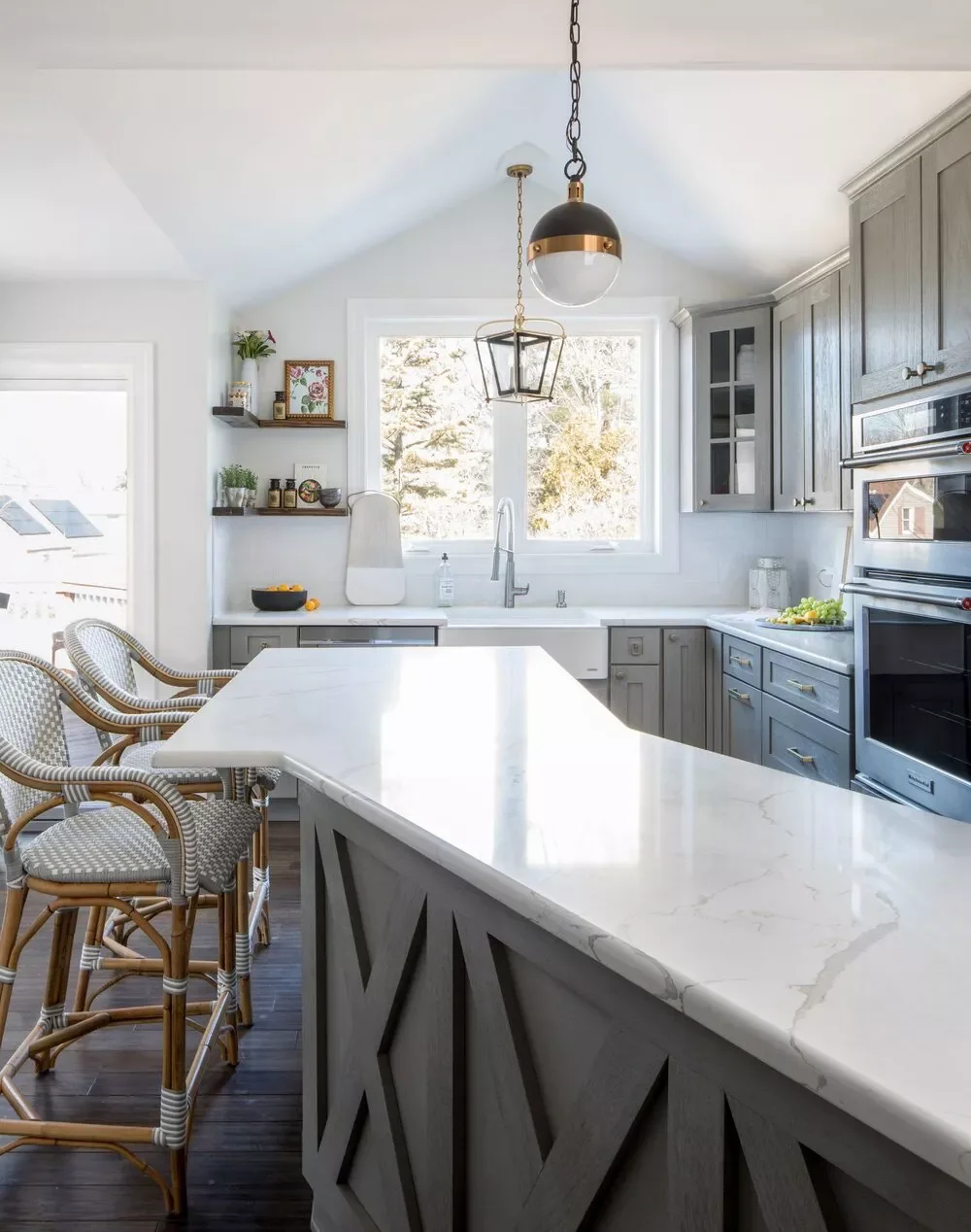 101 Kitchen Island Ideas That Will Transform Your Cooking Space 30 Irregular Kitchen Island