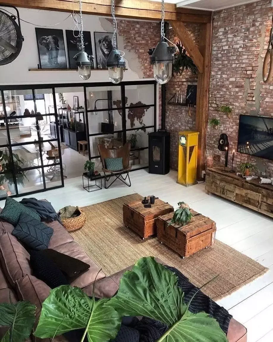 20 Stunning Ways to Transform Your Loft Into a Cozy Home 9 Jungle Loft