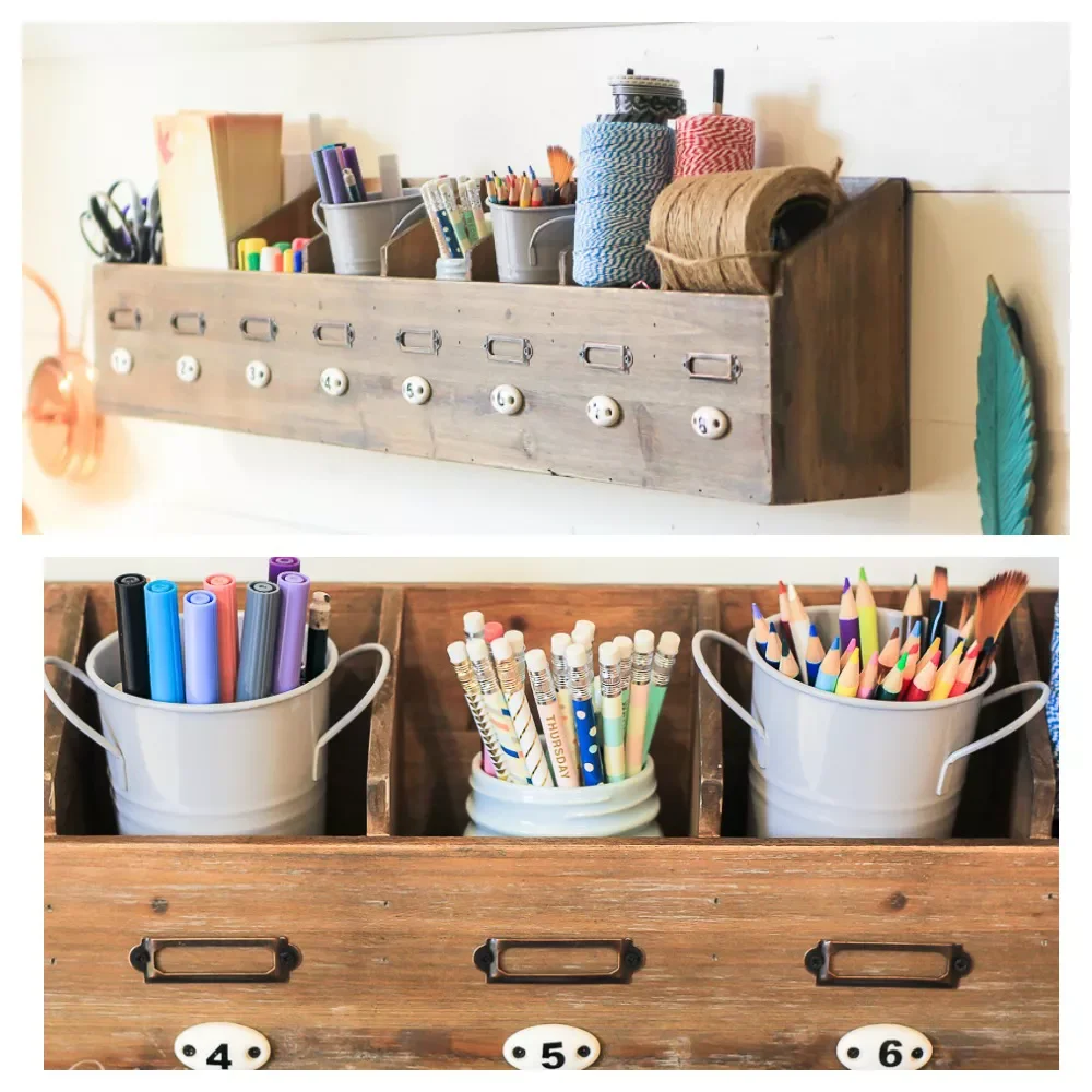 15 Brilliant Ways to Organize Your Craft Room Like a Pro Keep Craft Supplies in Separate Containers