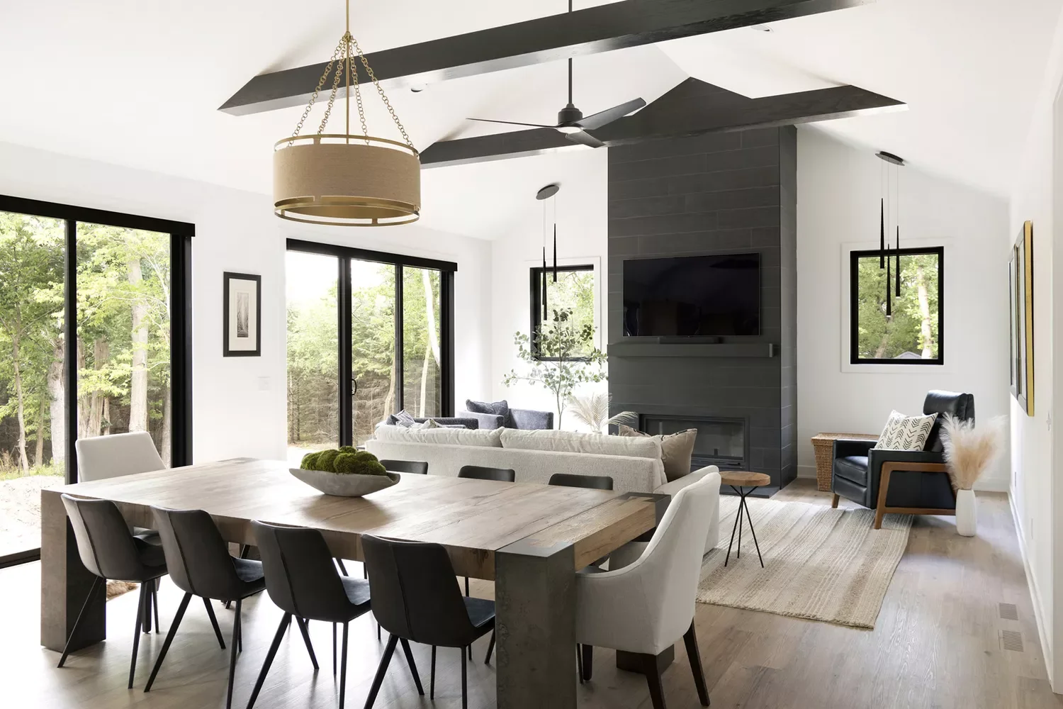 35 Brilliant Open Floor Plan Design Ideas That Create Amazing Flow 13 Keep Hosting Areas Adjacent